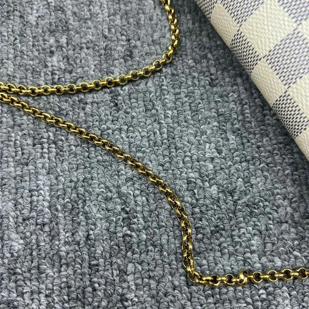 Auth Louis Vuitton Favorite MM White Damier Azur Shoulder Bag 835-110524 - Picture 11 of 16